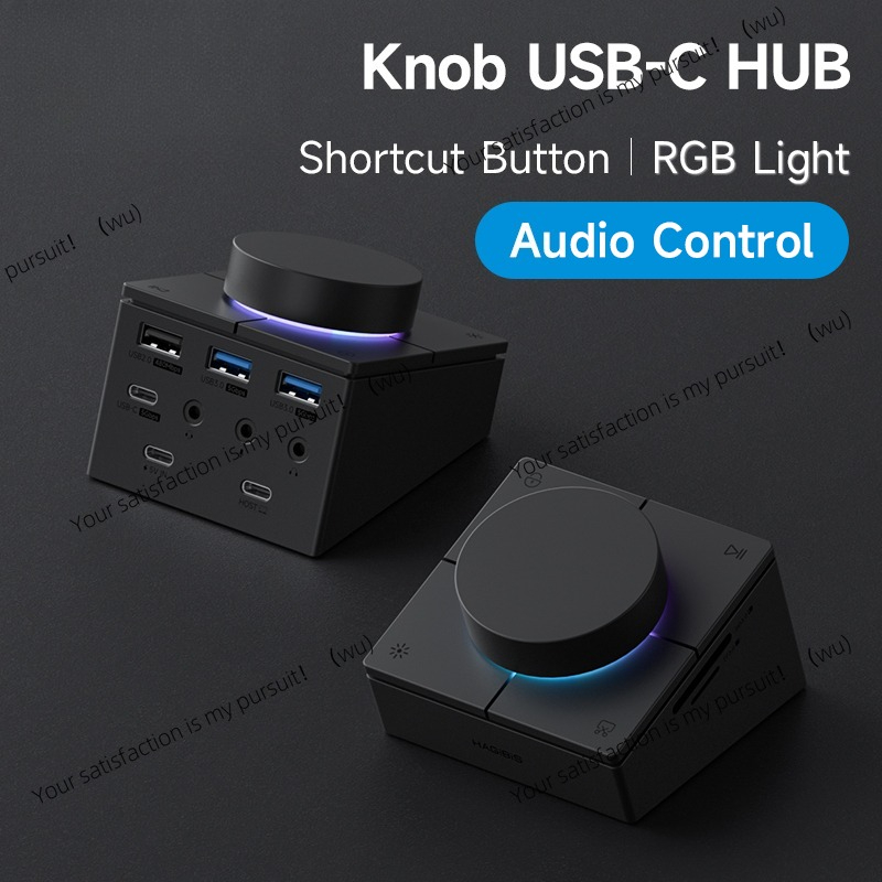 Usb Hub Type C - 단축키 버튼이 있는 USB C 허브,