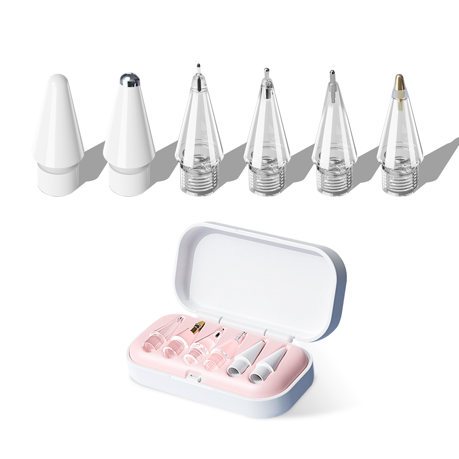 Tablet Pencil Accessories - Apple Pencil Pro/2세대/1세대/USB-C용 교체용 연필 팁