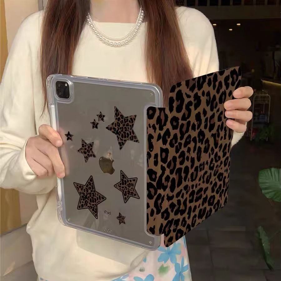 Cool Tablet Accessories - 한국 인스 쿨 레오파드 스타 Y2K