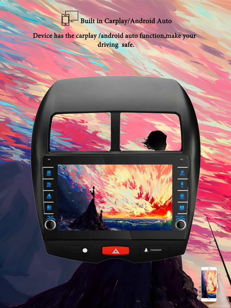 Tablet Danish Mobile & Accessories Faisalabad - 미쓰비시 ASX 2010 - 2016 용