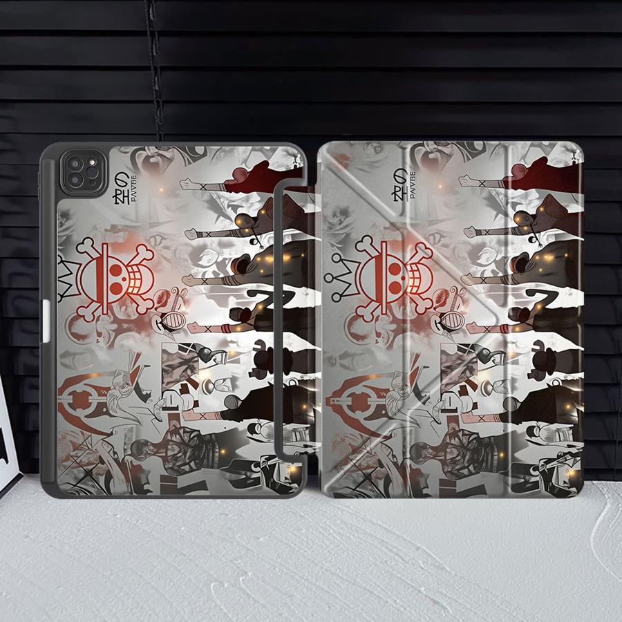Cool Tablet Accessories - 원피스 애니메이션 태블릿 케이스 아이패드 프로