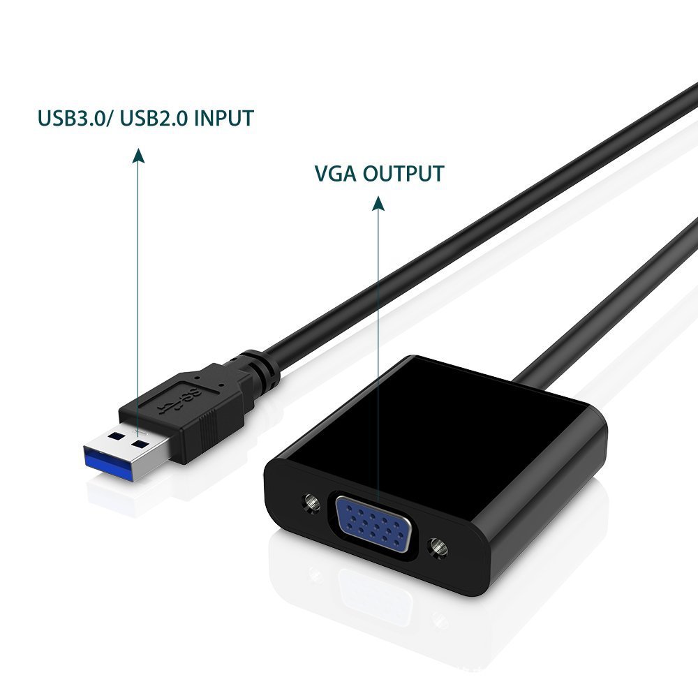 USB 3.0-VGA 어댑터 멀티 디스플레이 FHD 비 - Tablet Lap Desk 리뷰 및 가격