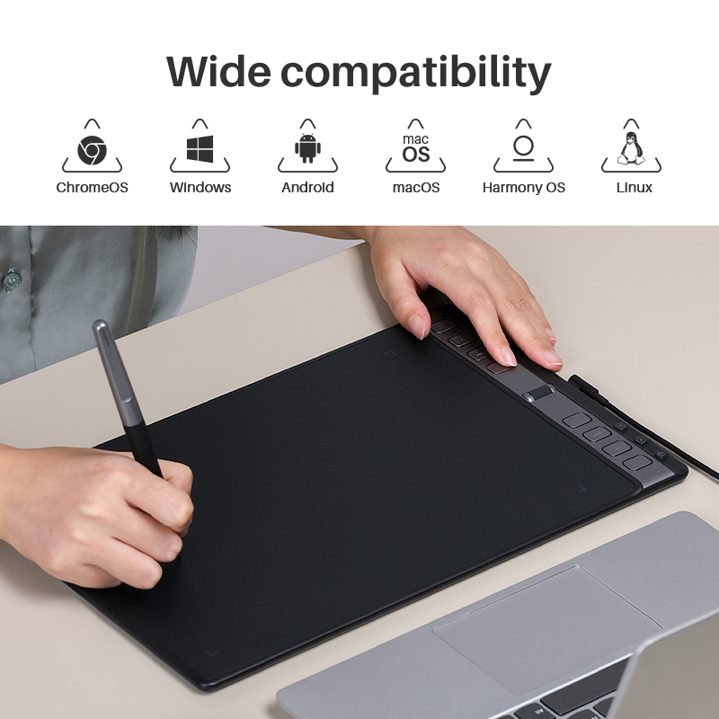 Huion Inspiroy 2 L 10.5x6.56인치 - Graphic Tablet Accessories 리뷰 및 가격