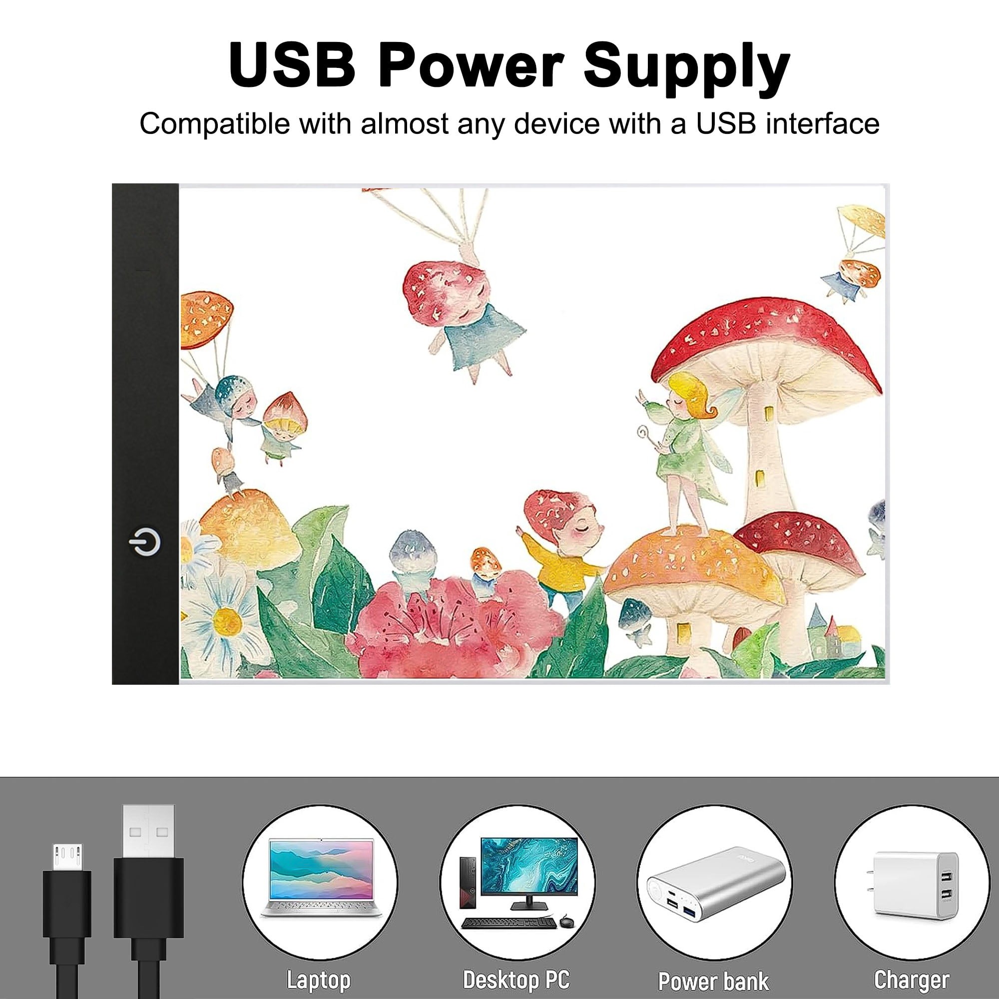 A3/A4/A5 3단계 밝기 조절 가능한 LED 라이트 - Graphic Tablet Accessories 리뷰 및 가격