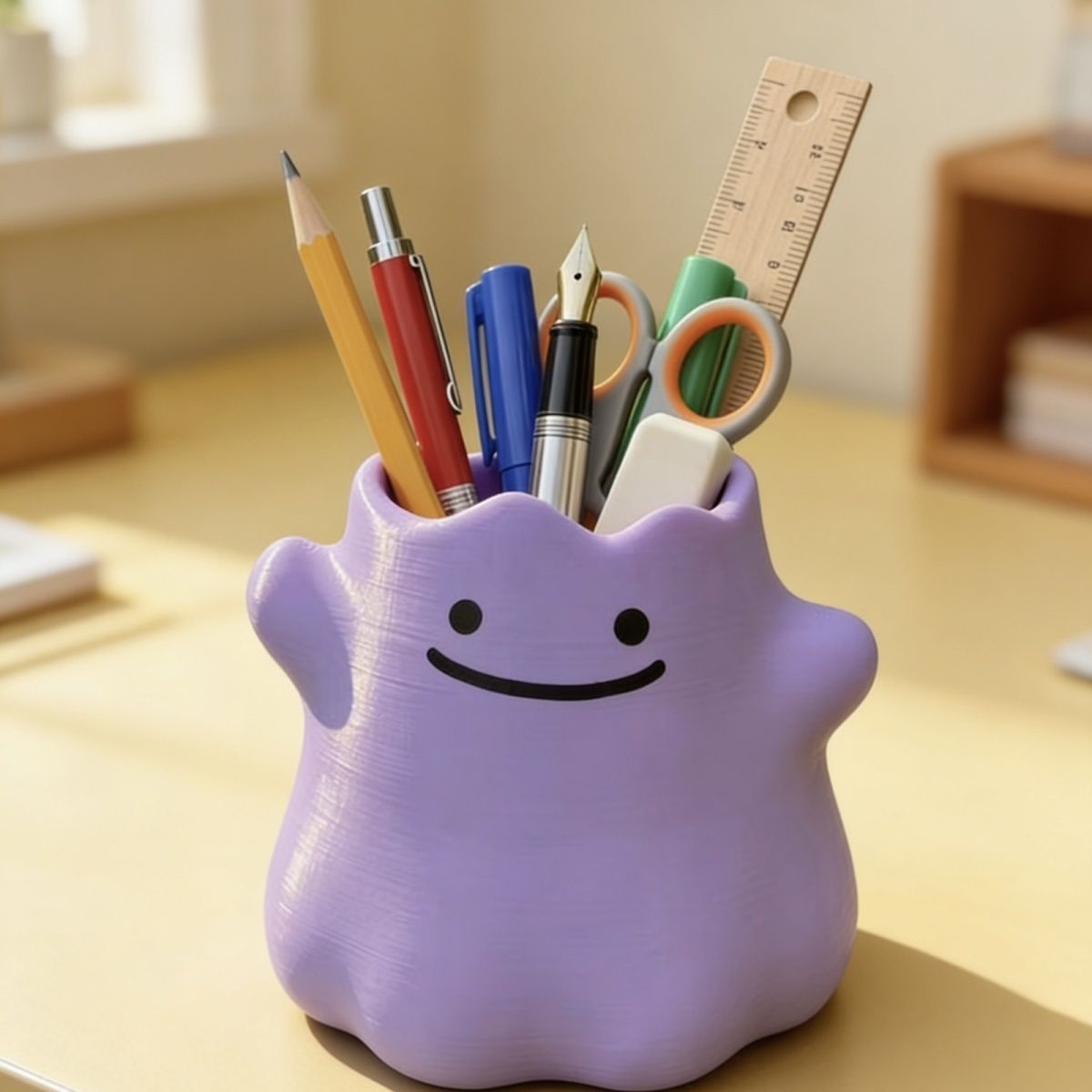 포켓몬 디토 펜 홀더 창의적인 수납함 데스크탑 장식 대 - Case With Pencil Holder 리뷰 및 가격