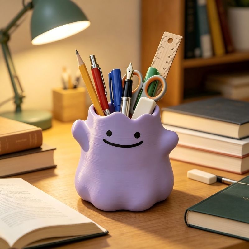 포켓몬 디토 펜 홀더 창의적인 수납함 데스크탑 장식 대 - Case With Pencil Holder 리뷰 및 가격