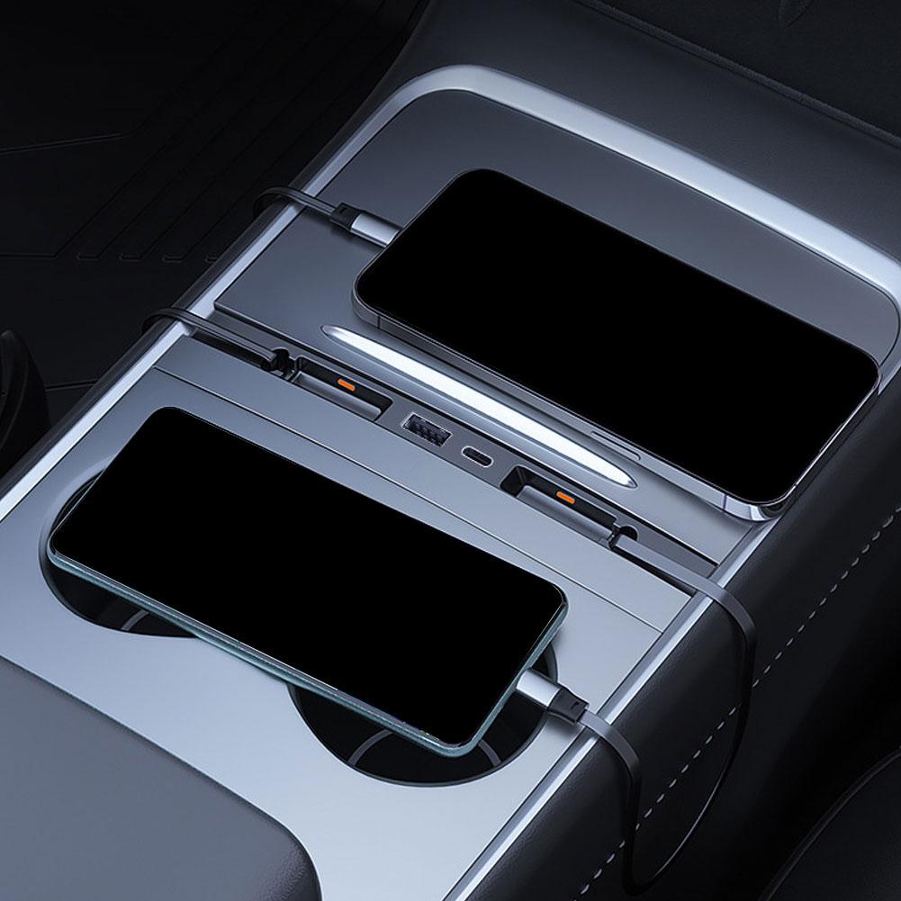 테슬라 모델 3/Y/YL용 차량 중앙 제어 도킹 스테이 - Usb Hub Type C 리뷰 및 가격