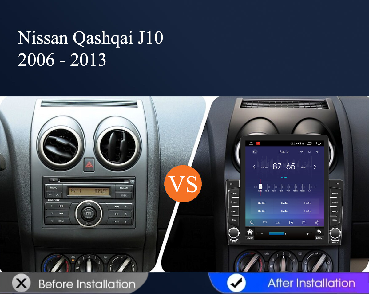 닛산 캐시카이 J10 2006 2013 자동차 라디오  - Tablet Danish Mobile & Accessories Faisalabad 리뷰 및 가격