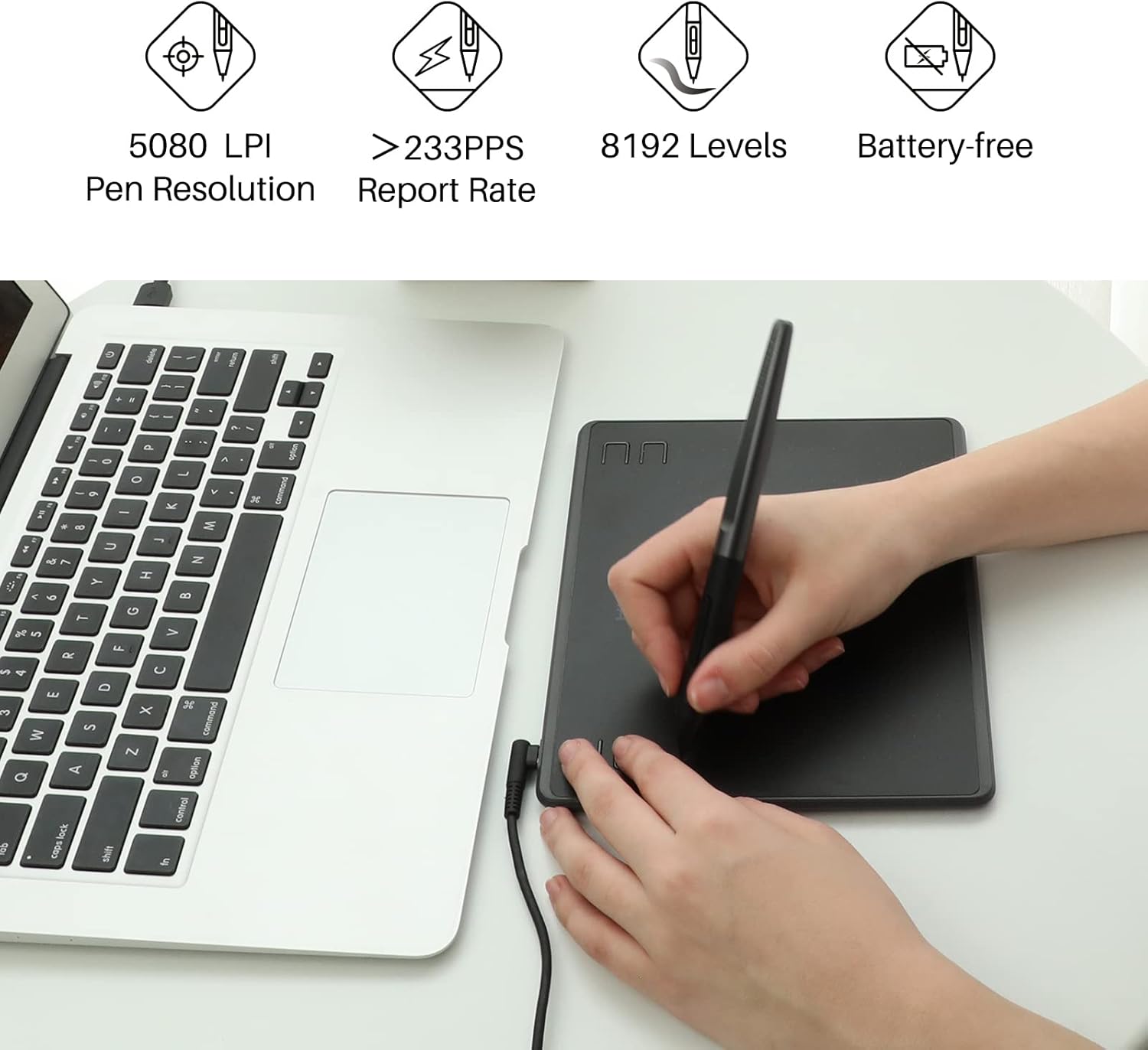 HUION HS64 6x4 인치 그래픽 그리기 태블릿  - Graphic Tablet Accessories 리뷰 및 가격