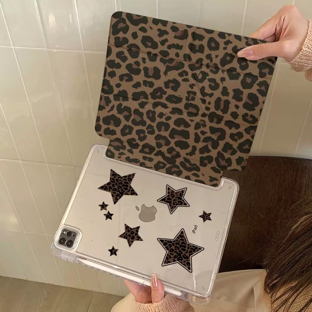 한국 인스 쿨 레오파드 스타 Y2K Y-폴드 커버 아이 - Cool Tablet Accessories 리뷰 및 가격