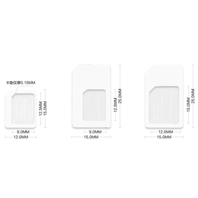 나노 SIM 카드를 마이크로 어댑터로 변환하는 4 in - Iphone Tablet Accessories 리뷰 및 가격