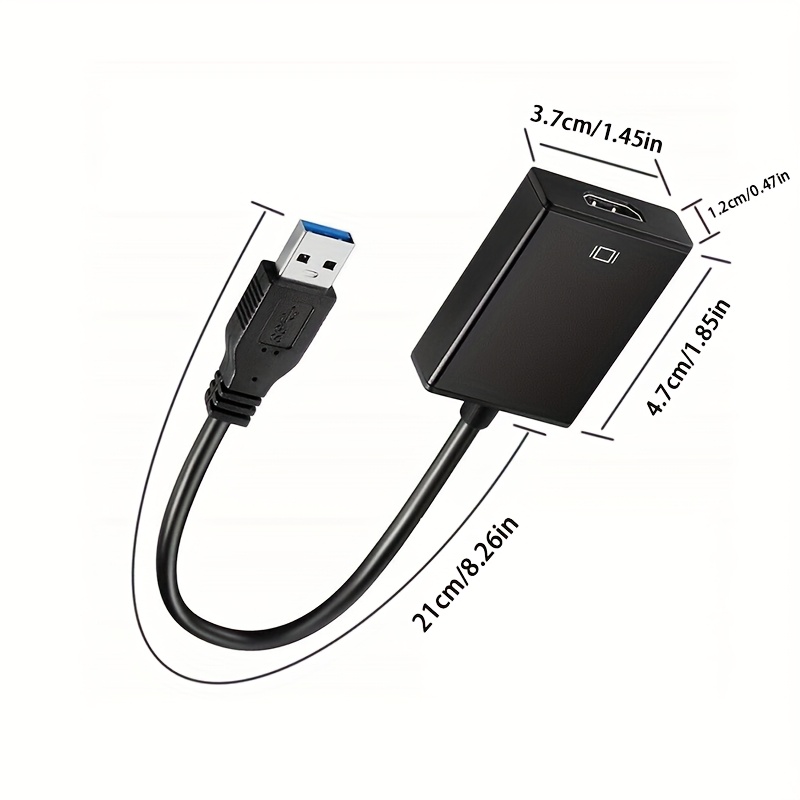 USB 3.0-HDTV 호환 어댑터 케이블 1080P  - Tablet Lap Desk 리뷰 및 가격