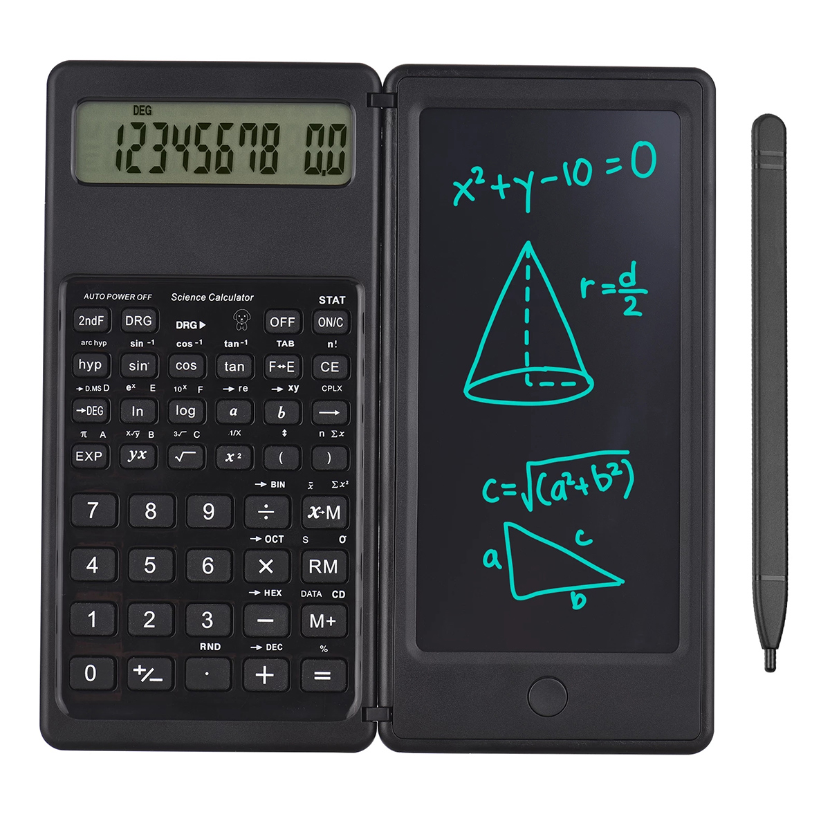 접이식 과학 계산기 지울 수 있는 쓰기 태블릿이 포함된 - Graphic Tablet Accessories 리뷰 및 가격