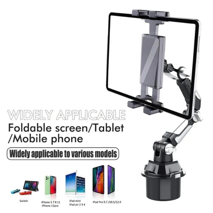 자동차 컵 홀더 전화 태블릿 마운트 360 회전 유연한 - Iphone Tablet Accessories 리뷰 및 가격
