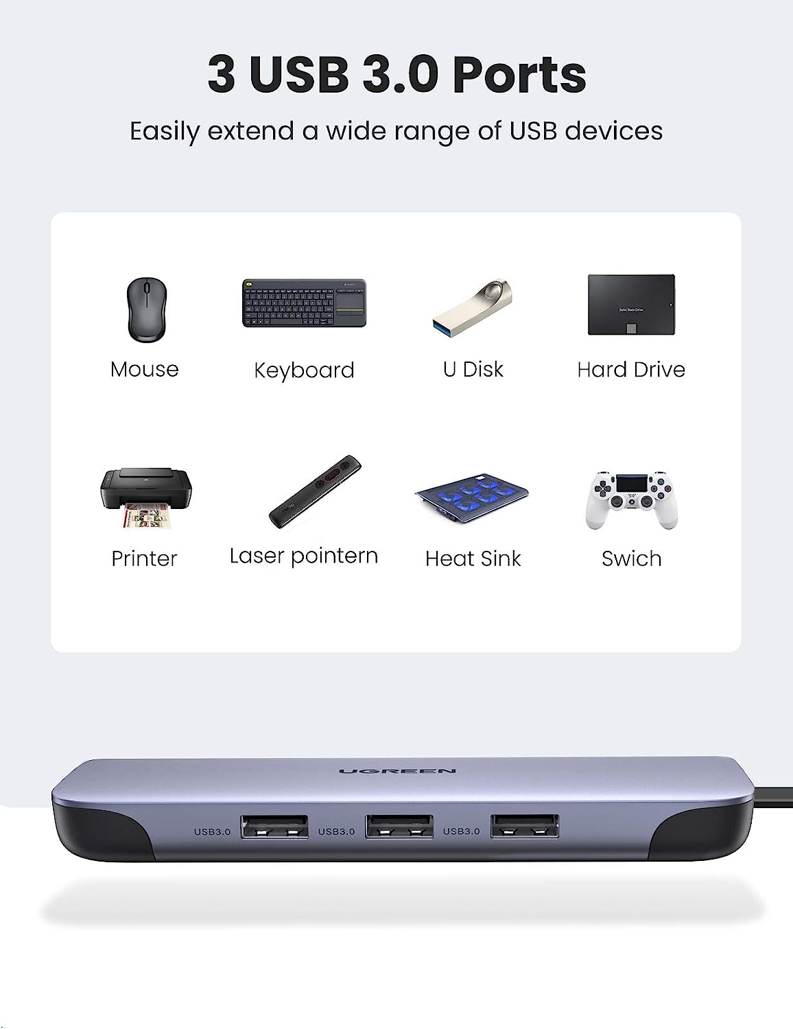 UGREEN USB C 허브 9-in-1 USB 타입  - Usb Hub Type C 리뷰 및 가격