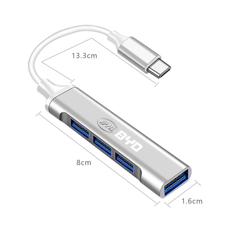타입-C USB 어댑터 멀티 포트 분배기 허브 자동차  - Usb Hub Type C 리뷰 및 가격