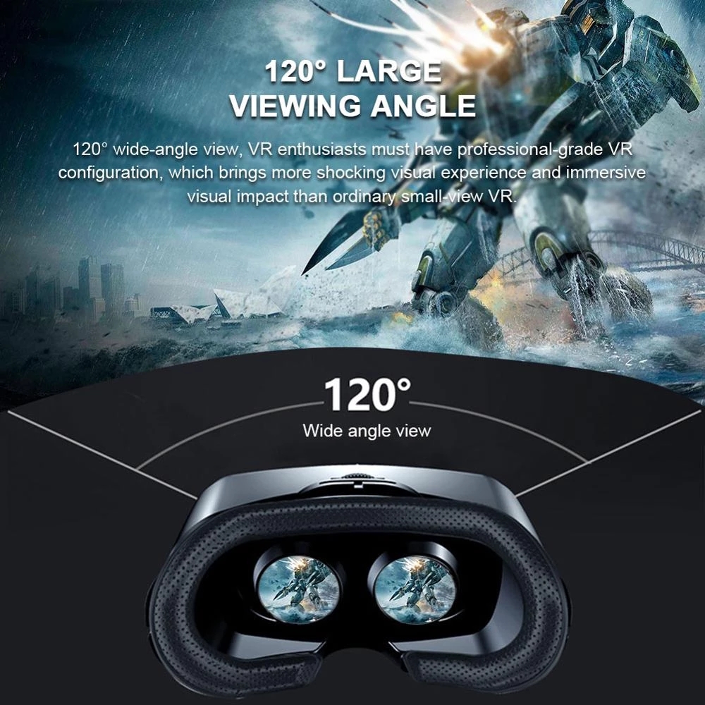 VRG 프로 가상 현실 VR 안경 헤드셋 장치 비아르  - Graphic Tablet Accessories 리뷰 및 가격