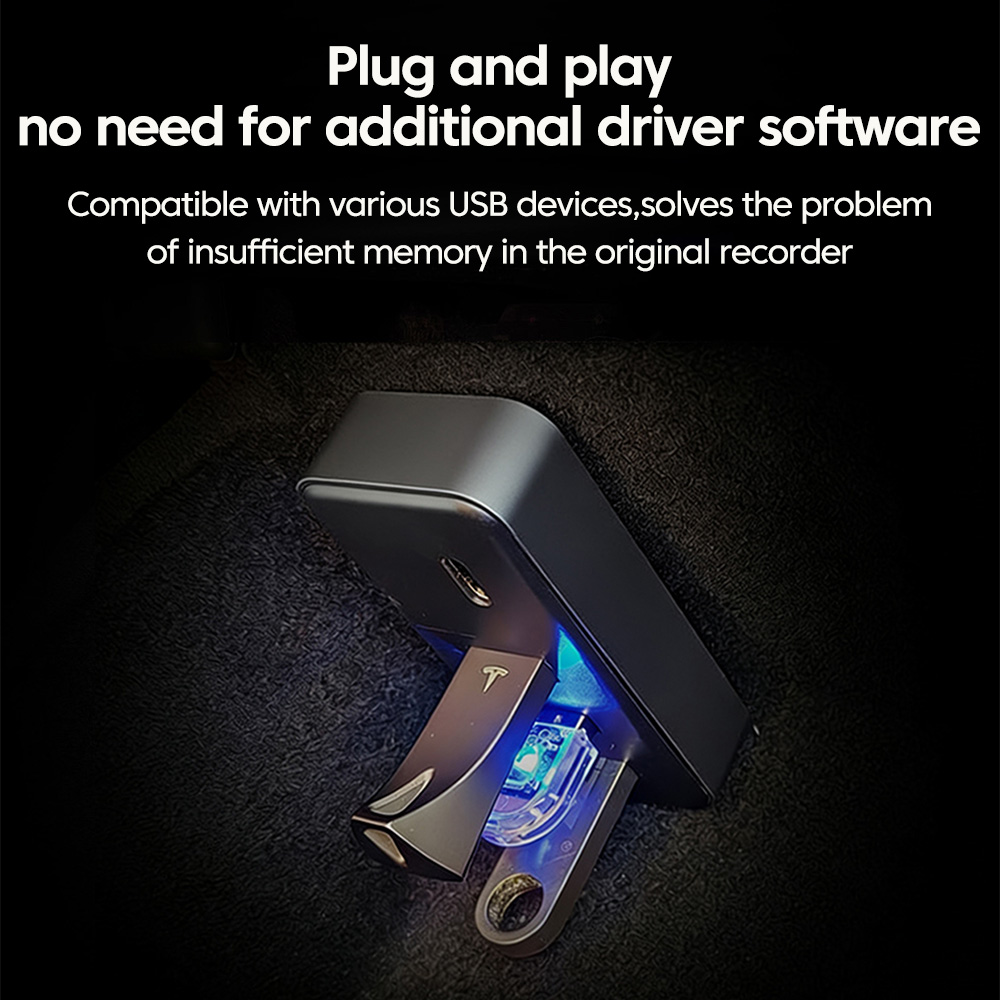 테슬라 모델3/Y 글러브박스 플러그 플레이 대시캠 게임 - Usb Hub Type C 리뷰 및 가격