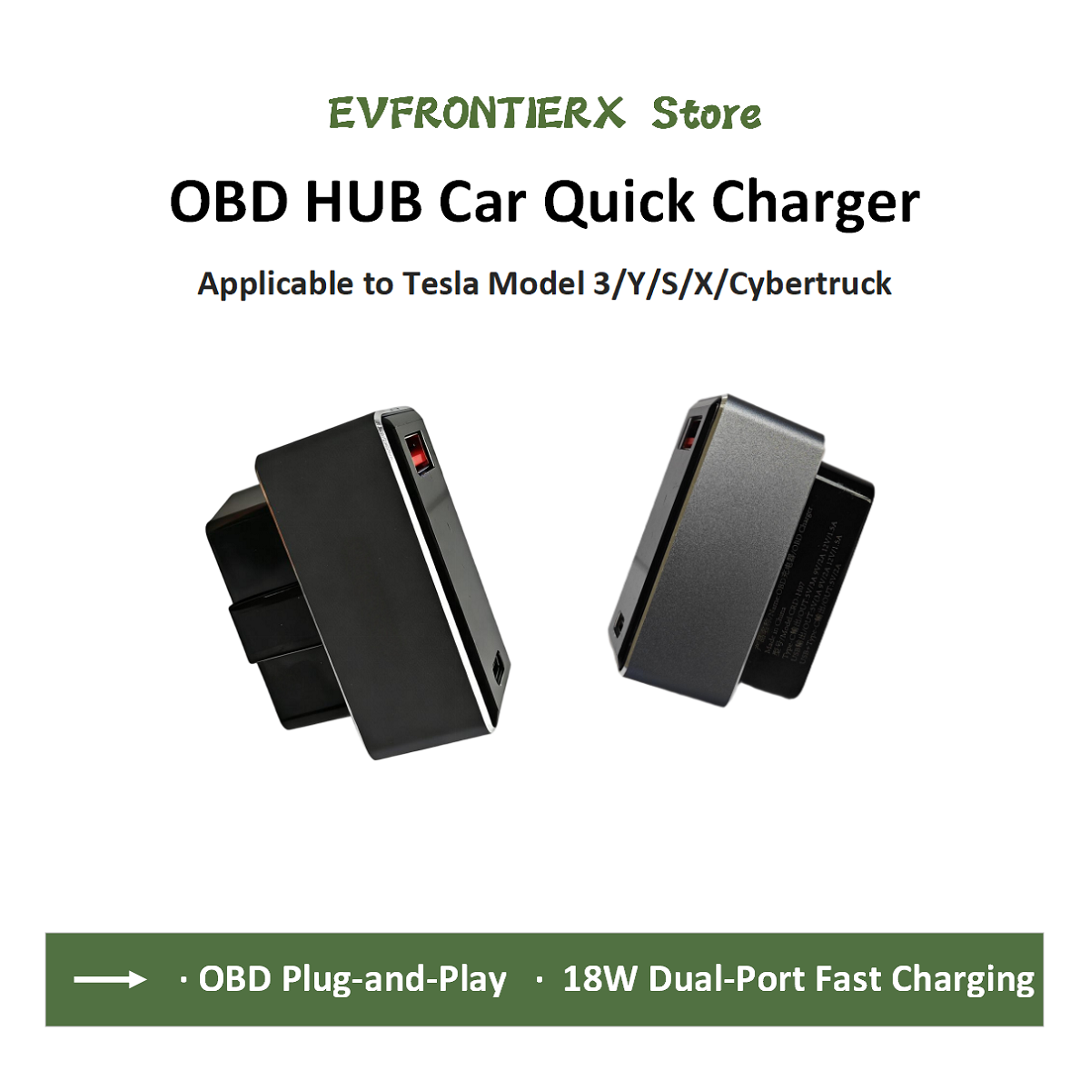 테슬라 모델 3/Y/X/S/사이버트럭용 OBD 퀵 차저 - Usb Hub Type C 리뷰 및 가격