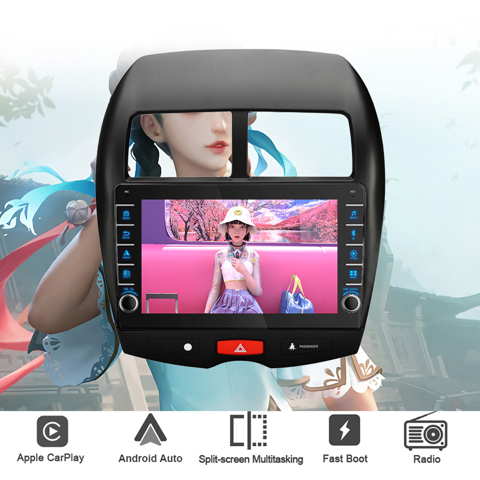 미쓰비시 ASX 2010 - 2016 용 자동차 라디오 - Tablet Danish Mobile & Accessories Faisalabad 리뷰 및 가격