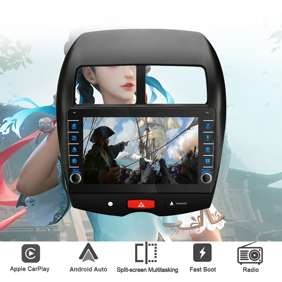 미쓰비시 ASX 2010 - 2016 용 자동차 라디오 - Tablet Danish Mobile & Accessories Faisalabad 리뷰 및 가격