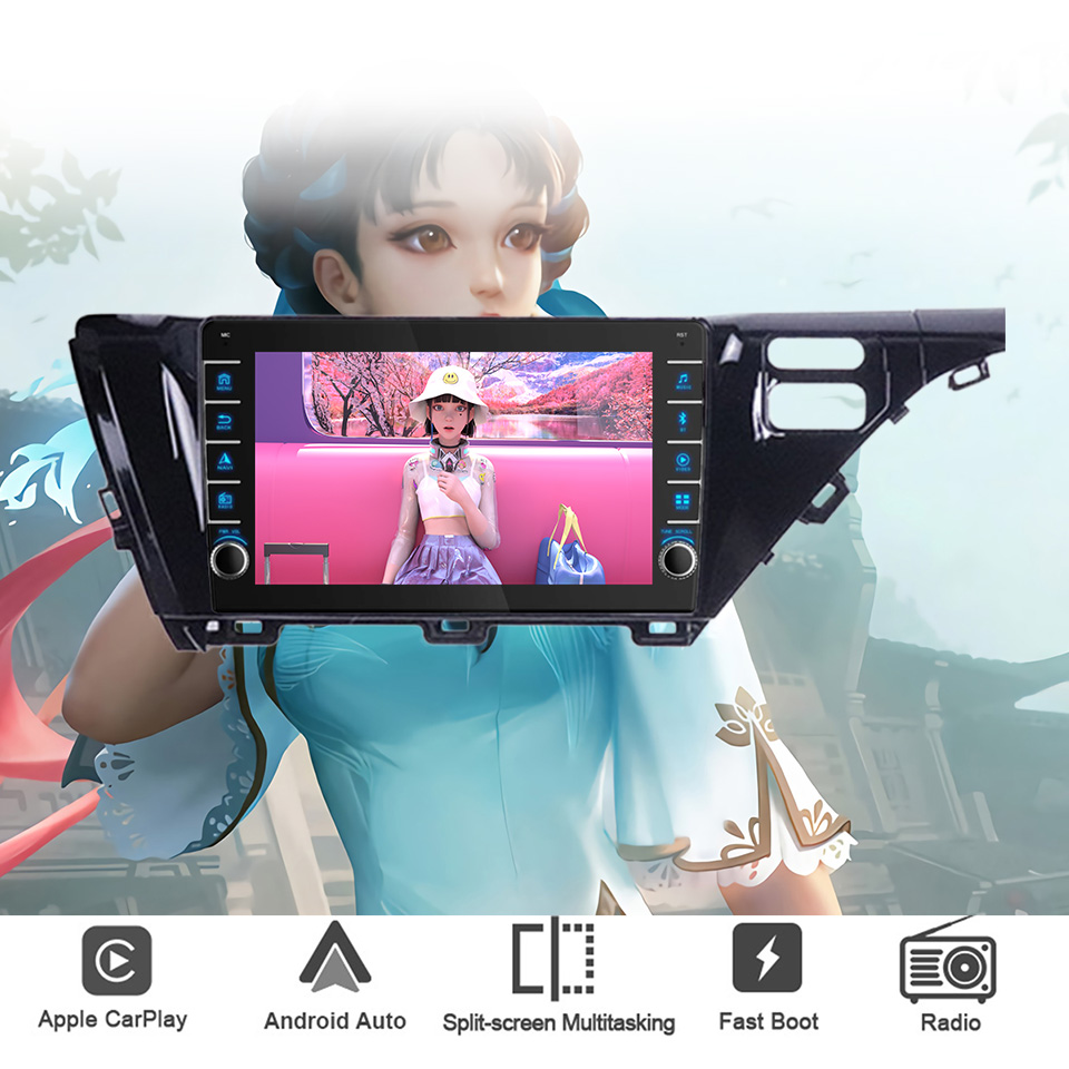 8G+128G 안드로이드 14 토요타 캠리 2017-2 - Tablet Danish Mobile & Accessories Faisalabad 리뷰 및 가격