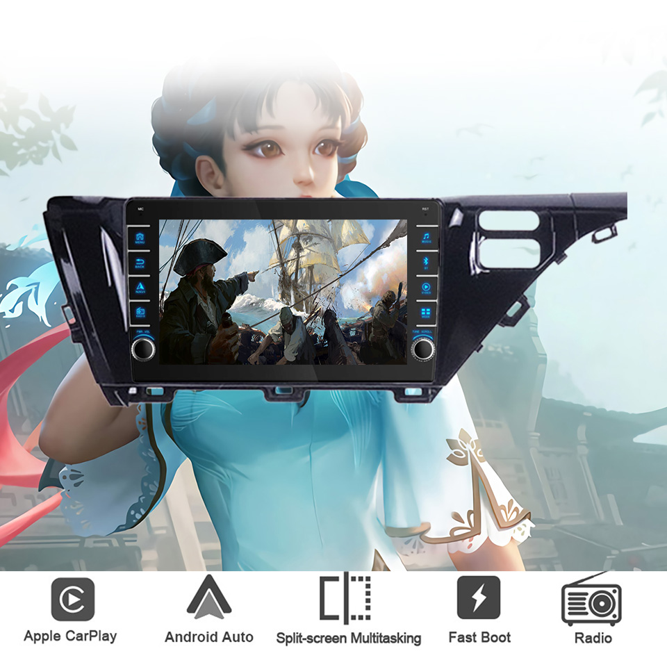 8G+128G 안드로이드 14 토요타 캠리 2017-2 - Tablet Danish Mobile & Accessories Faisalabad 리뷰 및 가격