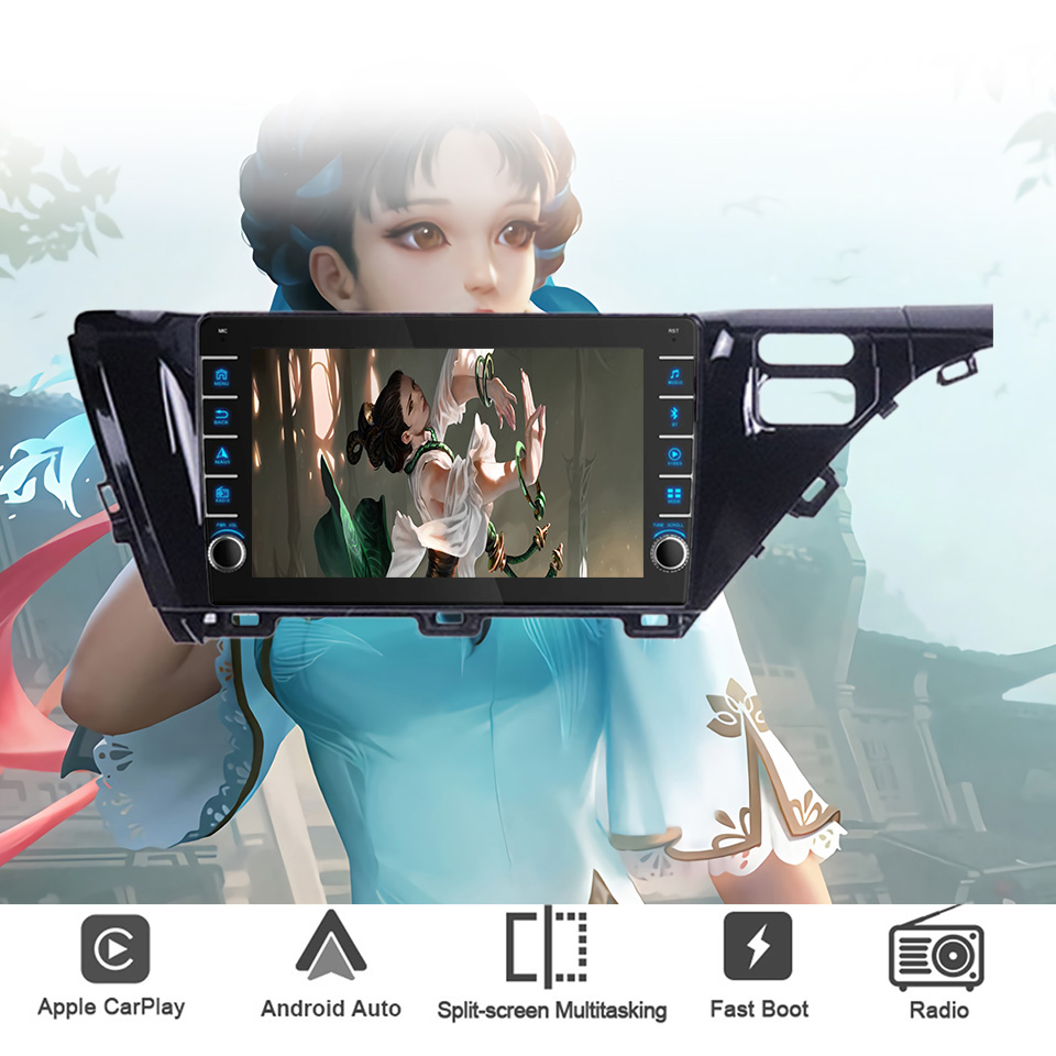 8G+128G 안드로이드 14 토요타 캠리 2017-2 - Tablet Danish Mobile & Accessories Faisalabad 리뷰 및 가격